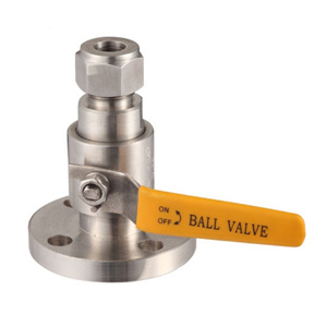 Principle and characteristics of stainless steel card sleeve ball valve	